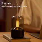 120ml Portable Mini Aroma Diffuser USB Air Humidifier Essential Oil Night Light Cold Mist Maker Sprayer for Home Gift