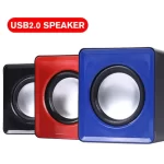 2~6PCS Portable Mini Computer Speaker Wired Small Speakers Universal Stereo Sound Surround For Home PC Desktop Laptop Notebook