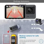 3 Channel Car DVR Three Way Dash Cam Inside Vehicle Camera DVRs Recorder FHD 1080P Video Mini Registrator Dashcam Camcorder