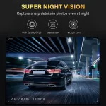 3 Channel Car DVR Three Way Dash Cam Inside Vehicle Camera DVRs Recorder FHD 1080P Video Mini Registrator Dashcam Camcorder