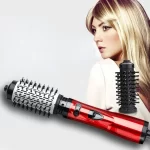 3 in 1 Rotating Hair Dryer Electric Comb Hair Straightener Brush Dryer Brush Hot Air Comb Negative Ion Hair Styler Comb