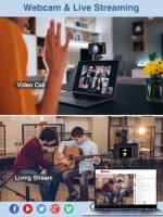 4K Digital Camera for Photography and Video Autofocus Anti-Shake 48MP Compact Vlogging Camera 3” 180° Flip Screen with Flash