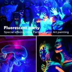 50W 100W LED UV Black Lights Stage Blacklight Ultraviolet Flood Effect Light for Halloween Xmas Dance DJ Disco Party Bar