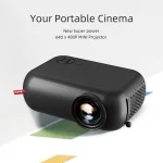 A10 MINI Projector Portable 3D LED Video Projectors Home Cinema Theater Game Laser Beamer Smart TV BOX 1080P 4K Via HD Port