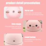 Air Humidifier Mini Office Desktop Air Conditioning Room humidificador Usb Small Home Aroma Diffuser Cool Mist Sprayer Purifier