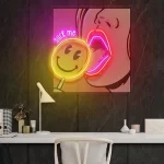 Art Wall Neon Lights Sexy Girl Women Neon Lights for Bedroom Gaming Room Home Birthday Gift Decor Aesthetic Neon Lights LED Sign