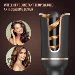 Automatic Ceramic Hair Curler Auto Rotating Hair Curling Iron Wand Air Spin LED Digital Mini Portable Curl Curler Styling Tool