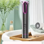 Automatic Hair Curler USB LCD Display Cordless Wireless Auto Ceramic Curling Iron Hair Waver  Waves Iron Curling Wand Air