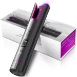 Automatic Hair Curler USB LCD Display Cordless Wireless Auto Ceramic Curling Iron Hair Waver  Waves Iron Curling Wand Air