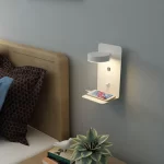 Bedroom Led Wall Lamps with USB Charge Wall Light Indoor Lamp for Living Room Decor Wall Panels with Switch Aisle Modern Sconce