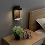 Bedroom Led Wall Lamps with USB Charge Wall Light Indoor Lamp for Living Room Decor Wall Panels with Switch Aisle Modern Sconce