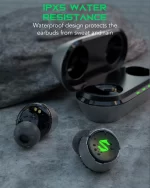 Black Shark Lucifer T4 Wireless Earbuds,Gaming Bluetooth Earbuds with Studio-Quality Sound, IPX5 Waterproof, 24h Listening Time