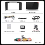 Car Radio For VOLVO S80 1998-2006 2Din Car Multimedia Android Octa Core Car Stereo DVD GPS Navigation Player QLED Screen Carplay