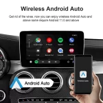 Carplay AI Box  Wireless Android Auto Smart TV Box Android 13 For Youtube Netflix Toyota Mazda Hyundai Haval GMC Ford MG VW Kia