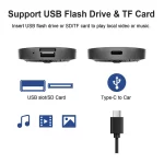 Carplay AI Box  Wireless Android Auto Smart TV Box Android 13 For Youtube Netflix Toyota Mazda Hyundai Haval GMC Ford MG VW Kia