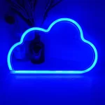 Cloud Neon Signs with Base,LED Atmosphere Light, Warm/RGB Wall Lamp for Halloween, Christmas, Birthday, Party, Home Decoration