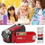 D90 1080P 16MP Digital Camera 2.4 Inch Rotatable Screen Camcorder 16X Zoom HD Video Recorder with Fill Light new