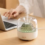 Desktop Aroma Diffuser Remote Control Night Light USB Air Humidifier Essential Oil Ultrasonic Cold Mist Sprayer Home Office