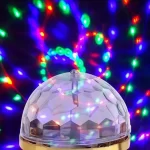 E27 Mini Rotating Magic Ball Light Rgb Projection Lamp Party Dj Disco Ball Light For Home Party Ktv Bar Stage Wedding Lighting