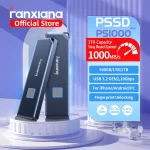 Fanxiang PS1000 Pro 10Gbps Portable Solid State Drive Fingerprint Unlocking External Portable SSD Type-C NVME PSSD Data Backup