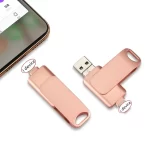 For xiaomi iPhone High Speed USB 3.0 Flash Drive 512GB 256GB 1TB 2TB Photo Stick 3in1 Thumb Memory Stick Pendrive Android TYPE-C