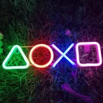 Game Controller Neon Sign for Game Room Decoration – Game Neon Sign for Teen Boys Room Decor, LED Game Neon Sign Game Wall Decor