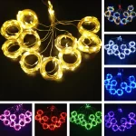 Garland Curtain for Room New Year’s Wedding Christmas Lights Decorations Curtains For Home Festoon Led Light Decor Fairy Lights