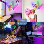 Good Vibes Neon Sign Light, For Wall Decor Good Vibes Only Hand Neon Signs, Bedroom Game Room Light Up LED Wall Sign, Cool Thing
