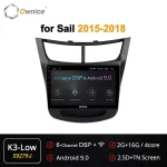 Ownice 8 core Car PC Android 9.0 360 Panorama GPS Radio navigation carplay 4G DSP SPDIF for Chevrolet Sail 2015 2016 2017 2018