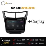 Ownice 8 core Car PC Android 9.0 360 Panorama GPS Radio navigation carplay 4G DSP SPDIF for Chevrolet Sail 2015 2016 2017 2018