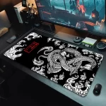 Japanese Dragon Large Gaming Mousepad XXL Keyboard Gamer Mouse Pad on The Table Speed Desk Mat Anime 900×400 700X300 Mouse Mats