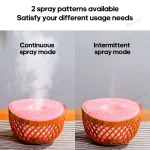 KINSCOTER Portable Mini Aroma Diffuser USB Air Humidifier Essential Oil Night Light Cold Mist Maker Sprayer for Home Gift