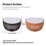 KINSCOTER Portable Mini Aroma Diffuser USB Air Humidifier Essential Oil Night Light Cold Mist Maker Sprayer for Home Gift