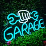 LED Neon Sign Illuminate Auto Room, Garage, Repair Shop Luminous Atmosphere Lamp for Wall Decor, Bar, Party, Club USB Power