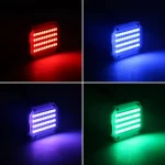 LED RGB UV Strobe Lights Disco DJ Party Holiday Christmas Stage Lighting Effect Wedding Music Club Sound Activated Flash Lights