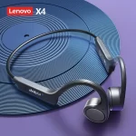 Lenovo X4 X5 X3 Pro Bone Conduction Earphones Wireless Headphones Bluetooth Earphones Headset Hifi Wireless Earbuds