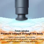 Mini Massage Gun Electric Body Professional Fitness Muscle Gun Deep Vibration Massager for Fitness Sport Massage Relaxation
