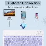 Mini Wireless Keyboard Bluetooth Keyboard For ipad Phone Tablet Portable Bluetooth Keyboard and Mouse For Samsung Xiaomi Android