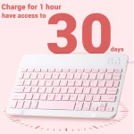 Mini Wireless Keyboard Bluetooth Keyboard For ipad Phone Tablet Portable Bluetooth Keyboard and Mouse For Samsung Xiaomi Android