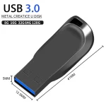 NEW USB Flash Drive 3.0 128GB 64GB 32GB 16GB 8GB Metal 2.0 Pendrive USB Stick Pen Drive 3.0 High Speed 128GB 64GB 32GB 16GB 8GB