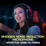 ONIKUMA B2 Headphone 2.4GHz Ultra-Low Latency Gaming Headset for PS5 XBOX PC Mac Noise Cancelling Wireless Headphones With Mic