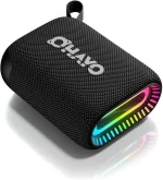 Ohayo S5 Wireless Portable Speaker Bluetooth 5.3,10W Loud Deep Bass Sound, IP67 Waterproof Bike Speaker with 12Hrs Playtime Mic