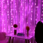 Outdoor LED USB Curtain Lights 8 Mode Fairy String Light Bedroom Party Holiday Light Christmas Decoration 3M 6M Wedding Lighting