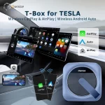 Ownice T-Box T3 for Tesla Model 3 Model Y S X Accessories 2022 2023 use Wireless CarPlay AirPlay Android Auto Waze Spotify Video