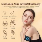 Portable Muscle Massage Stimulator Electric Back and Neck Massager Cervical Traction Device Relief Massagers Multifunctional Gun