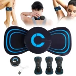 Portable Muscle Massage Stimulator Electric Back and Neck Massager Cervical Traction Device Relief Massagers Multifunctional Gun