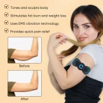 Portable Muscle Massage Stimulator Electric Back and Neck Massager Cervical Traction Device Relief Massagers Multifunctional Gun