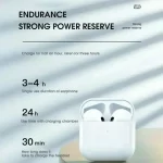 Pro 4 TWS Wireless Headphones Earphone Bluetooth Compatible 5.0 Waterproof Headset with Mic for Xiaomi iPhone Bluetooth Earbuds