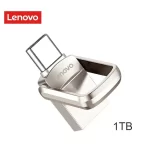 Lenovo Metal USB Flash Drive 2TB 1TB TYPE-C Pendrive 128GB 256GB 512gb Waterproof Key Usb Pendrive Memory Stick Memoria USB Disk