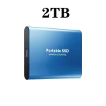 Portable SSD 2TB External Solid State Drive 8TB High Speed USB3.1 Hard Drive M.2 Type-C Interface Storage Disk for PC Laptop Mac